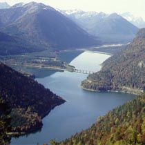 Talsperre Sylvensteinspeicher Talsperre Sylvensteinspeicher