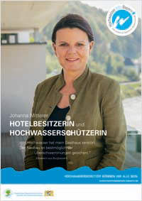 Plakat zur Aktion Hochwasserschützer