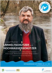 Plakat zur Aktion Hochwasserschützer